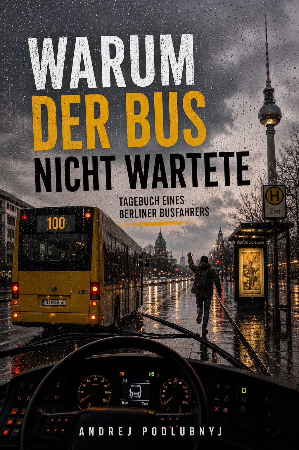 Buchcover „Warum der Bus nicht auf mich gewartet hat?“